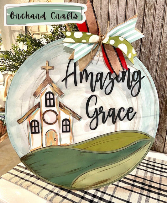 Amazing Grace Church sign